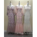 Vente en gros Elegant Young Ladies Mature Formal Tulle Design Sexy Slimming Fitted Sleeveless Robes de soirée